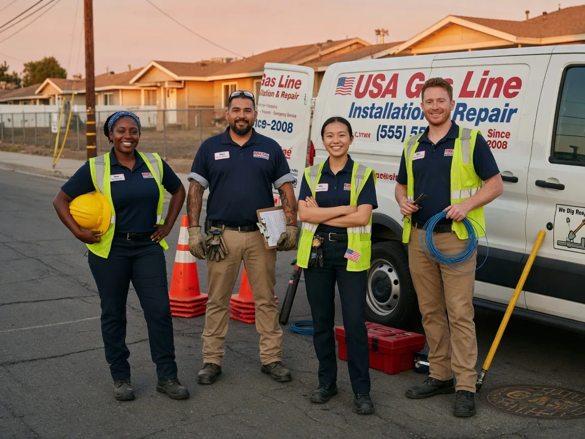 Gas Line Installation company in Red Bud, IL
